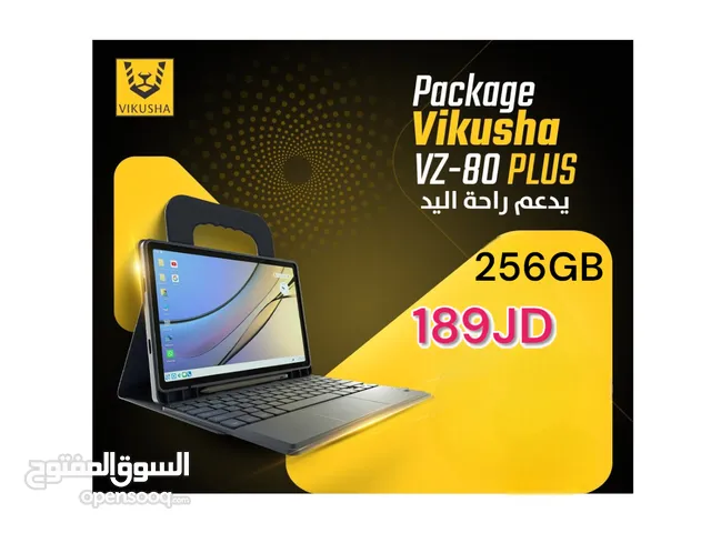 Vikusha Vz 80 Plus 256GB 12Ram فيكوشا فكوشا تابلت تاب يدعم راحة اليد v z 80 بلس