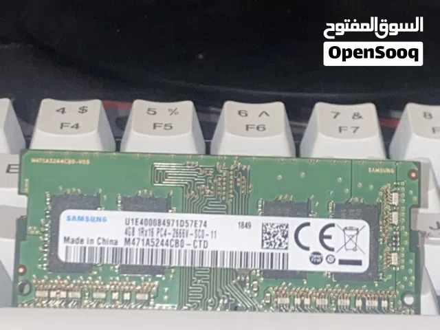 رام لابتوب Samsung  4g