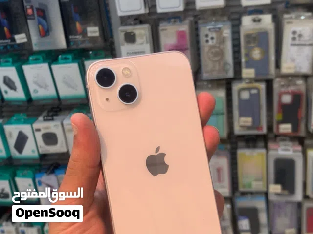 Ip 13 128g used لون ابيض او زهري مكفول الجهاز 14 يوم في حال وجود اي عطل تبديل وترجيع