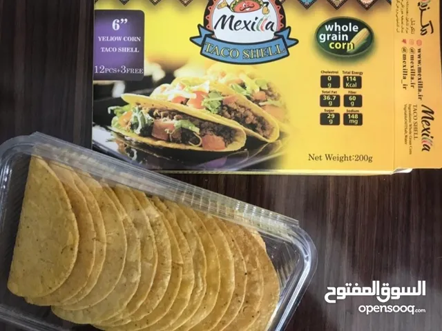 Yellow corn Tacoshell