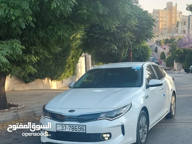 كيا اوبتيما k5 موديل 2018 ابيض لؤلؤي فحص كامل جمرك حديث وارد كوري