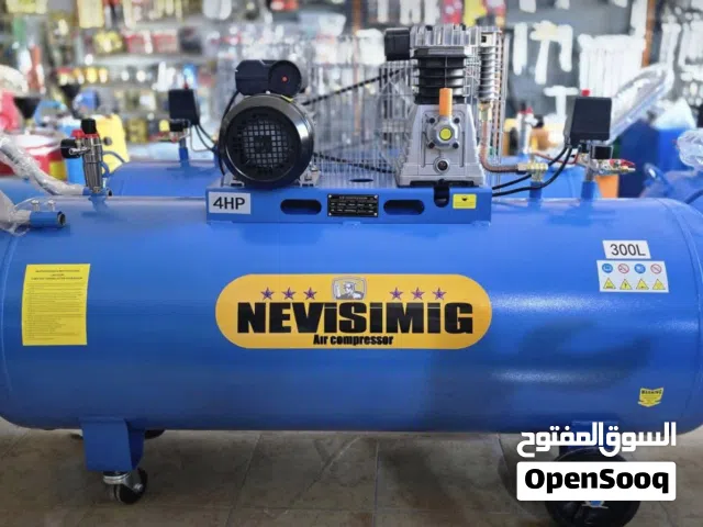 السلام عليكم مكينه فك تركيب قمم وكمبروسورى 300لتر وعدة كاملة