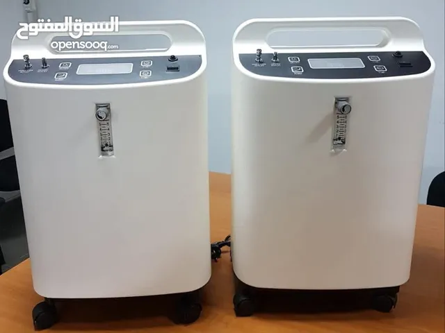 يتوفر مولدات اكسجين 5 لتر + 10 لتر بنقاء عالي جدا جديدة بالكراتين ومكفولة لمدة عامين
