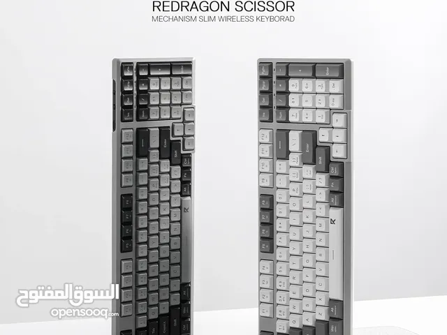 Redragon BK7114 Low-Profile Wireless Computer Keyboard كيبورد وارليس ريدراجون خفيف