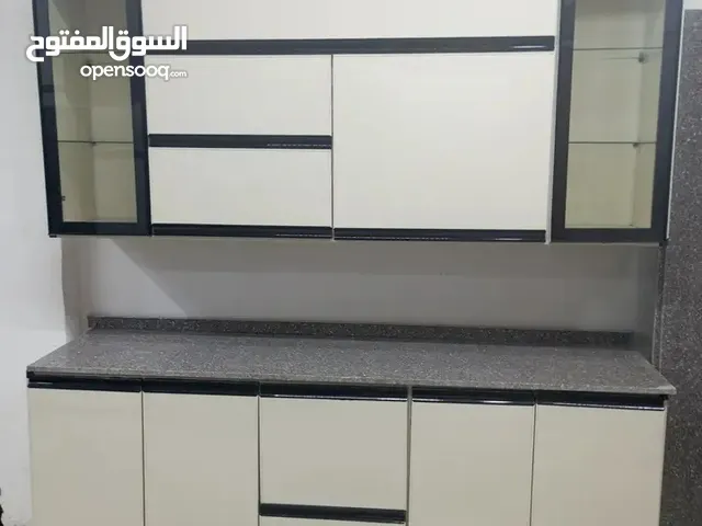 مطبخ عموله درجه اولى كلادينج ضد الكسر  دواخل فايبر جلاس ضد الماء والصدا مقابض بيلت ان  بسعر