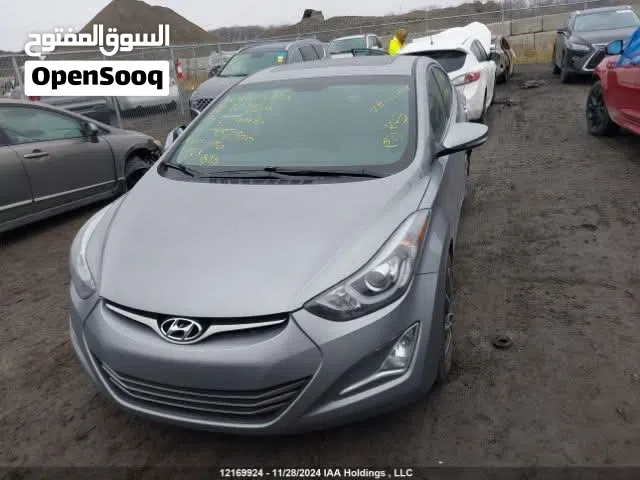 هونداي إلنترا جمرك. 2016 البيع كاش أو تحويل