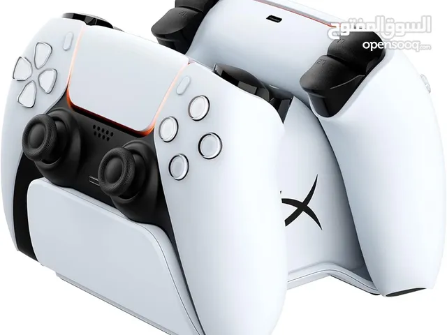 HyperX 51P68AA ChargePlayTM Duo لجهاز PS5 - محطة شحن لوحدات التحكم اللاسلكية DualSenseTM