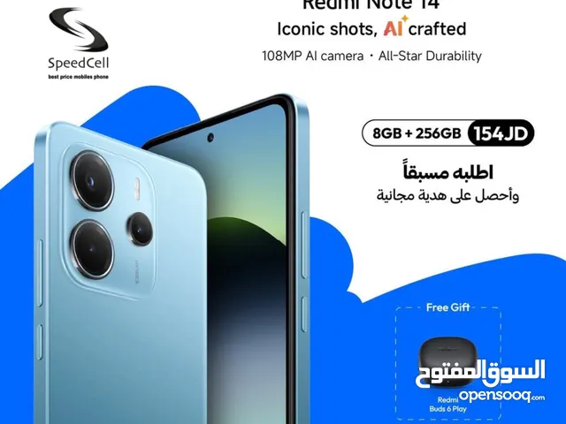 جديد شاومي Redmi Note 14 8GB-256GB متوفر لدى سبيد سيل ستور