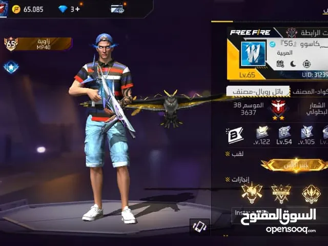 Free Fire Accounts and Characters for Sale in Sabha