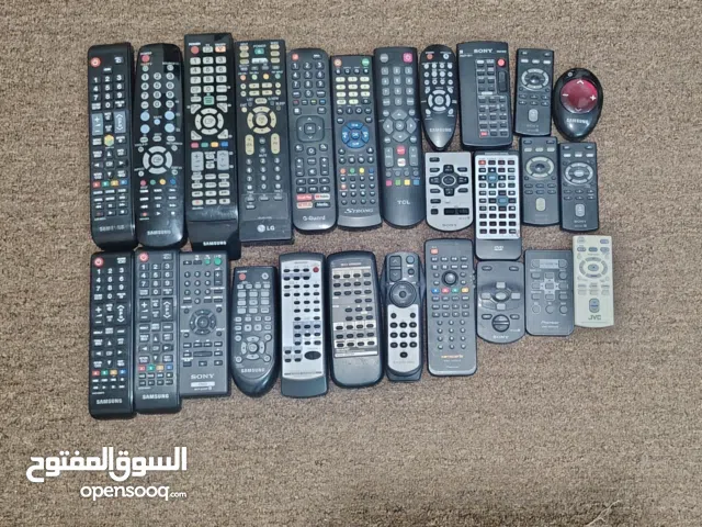 ريموتات متنوعة أصلي لشاشات والمسجلات صوتيات وموجود غطي سماعات كينود بيضوي كينود بيونير سوني JVC