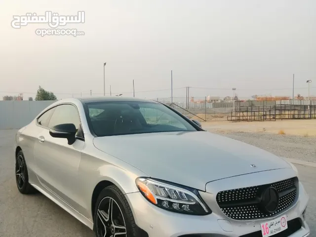 مرسيدس C300 2021 كوبيه توربو رقم واحد فول اوبشن بدون حوادث تشليح فقط للبيع فقط
