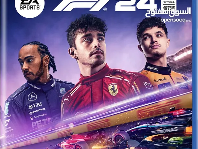 F1 24 Playstation 5 cd لعبة سيارات بلايستيشن 5 جديدة