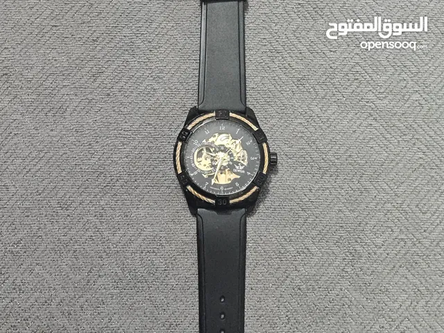 ساعة ميكانيكية لبيع لون اسود