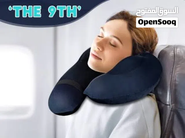 مخدة راحة و اسناد الرقبه معبئه بالحبيبات الناعمه اثناء السفر و قيادة السياره او مشاهدة التلفاز