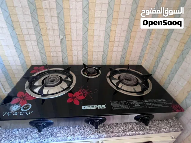 Geepas 3-Burner Tabletop Gas Stove for Sale