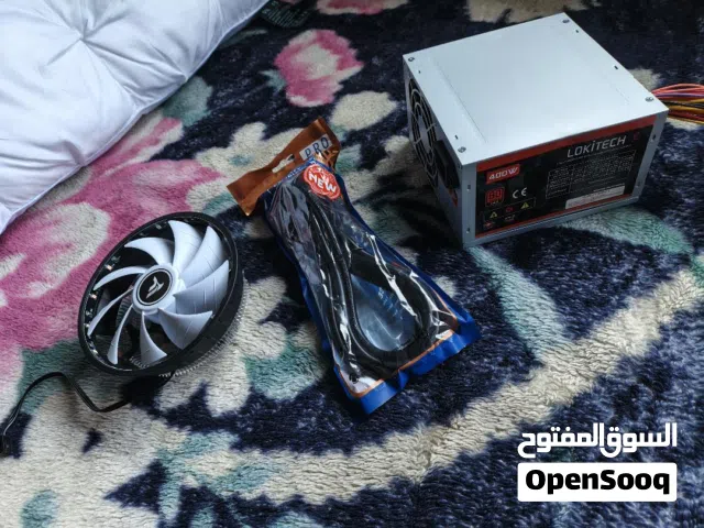 بور سبلاي 400W ومروحة تبريد معالج RGB