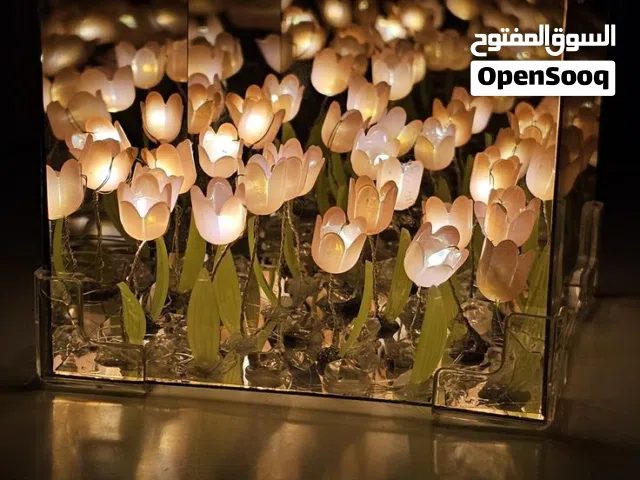 مجسم زهور التوليب بشكل لا نهائي