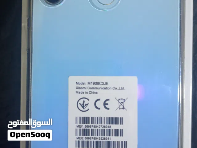 Redmi note 8 العادي رام 6 ذاكرة 128 قيقا