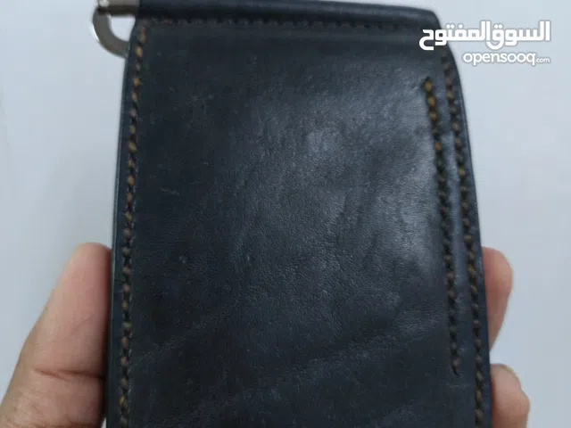 Leather Money Clip Wallet