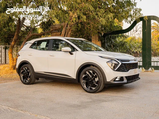 كيا سبورتاج فول مواصفات قمارة حديد بموديل 2025 و مرقم بغداد بسعر حصري من شركة الق تاج البنوك