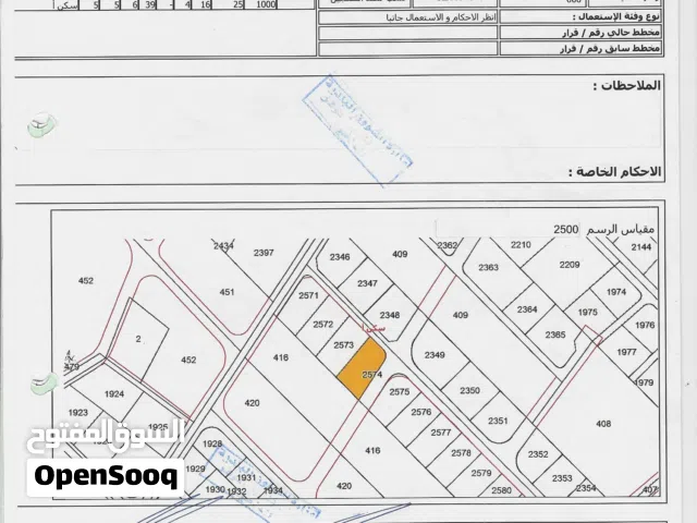 Residential Land for Sale in Amman Dhuheibah Al-Sharqiyah