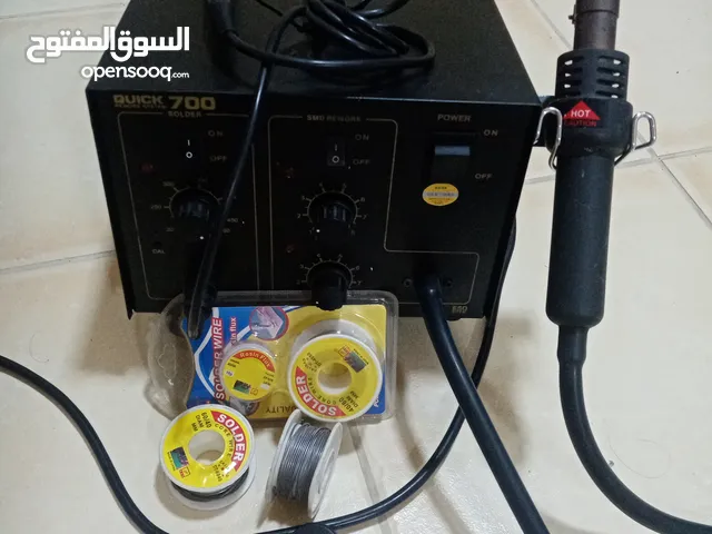 مكينة لحام إلكترونيات مع مسدس هواء ساخن