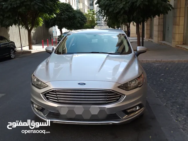 Ford fusion 2018 ايجار فورد فيوجن سلفر