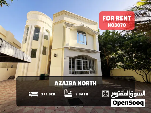 For Rent: Spacious Standalone 3+1 Bedroom Villa in Azaiba North  REF HO3070