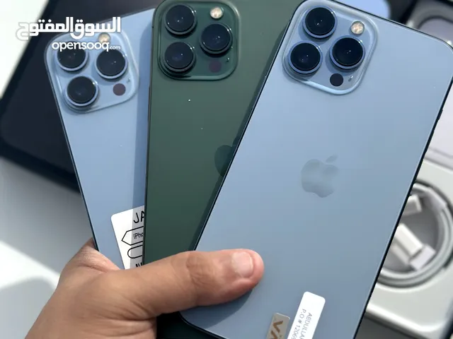 أقوى عرض  : iPhone 13pro max 256gb هواتف بحالة الوكالة بدون اي شموخ أو مشاكل و بأقل سعر