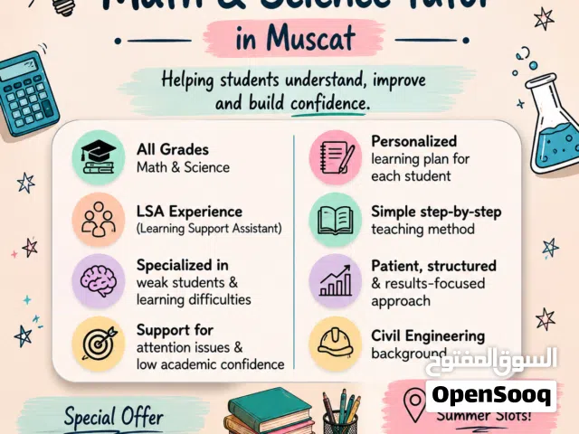 Premium Math and Science Tutor