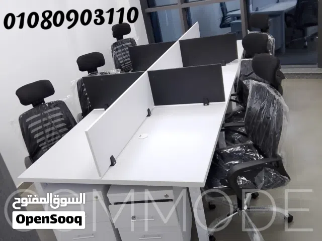 work station partition خليه خلية عمل بارتيشن مكاتب موظفين / اثاث مكتبي  متاح جميع المقاسات والالوان