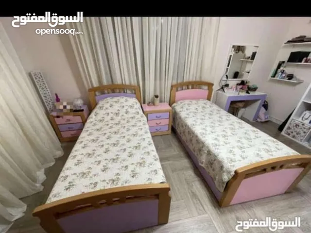 غرفة نوم بناتي خشب زان للبيع