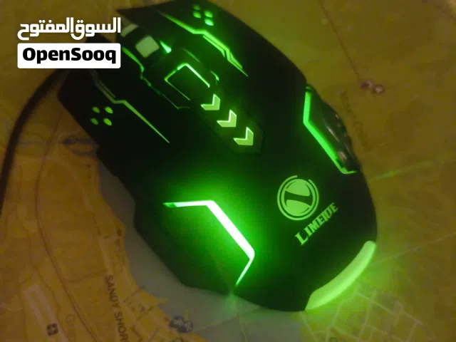 ماوس ألعاب جديد 6 أزرار + إضاءة LED ، سلكية , الوصف مهم