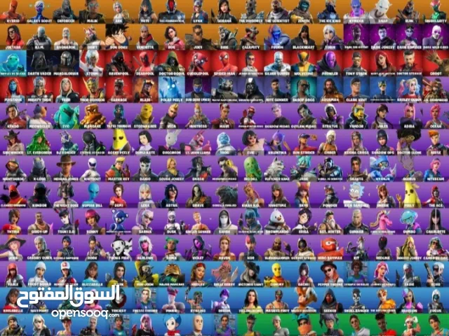 حساب فورت نايت للبيع 50 دولار امريكي