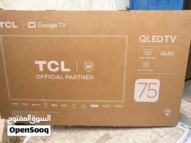 عرض نااار على شاشه TCL حجم 75 إنش 144Hz كيو ليد 75P8K