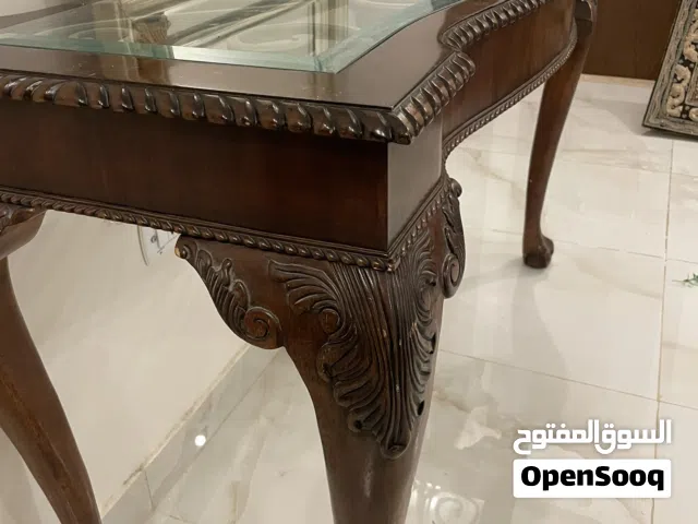 طاولة انتيكا خشب اصلي ثقيل