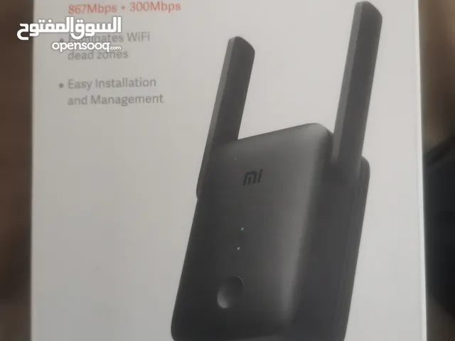 مقوي وموزع شبكة واي فاي وفايبر جدييييييد لم يستخدم ماركة شاومي الأصلي