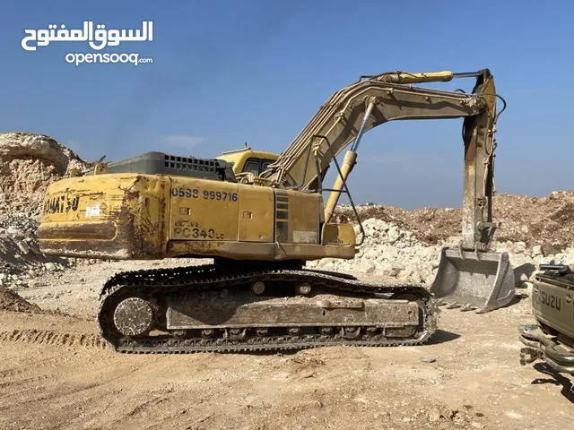 باقر كوماتسو 340 بيع كاش او بيع تبديل بدل سيارة مقبولة من قبل صاحب الحفارة وكل اشي بحسابو حسب سوق
