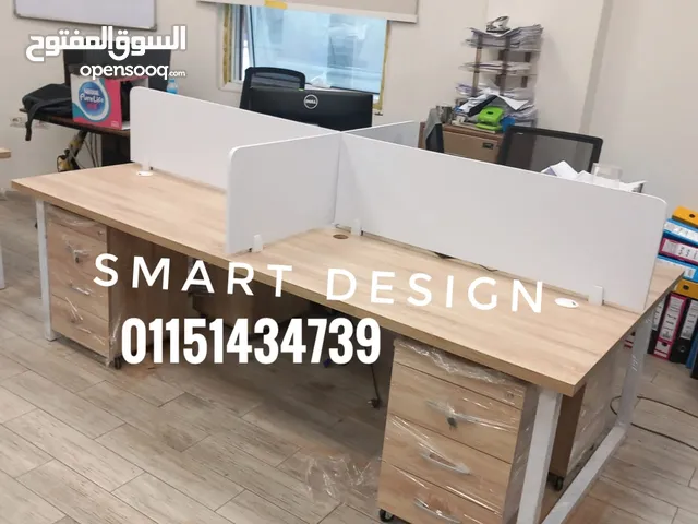 خلية عمل work station - Partition خشب mdf مقاس الفرد 120*60سم متوفر جميع مقاسات وموديلات