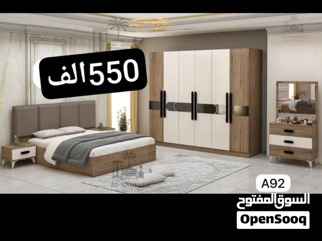 غرف نوم تركي جميع الموديلات مستخدم استخدام قليل جدًا ونظيفات كل غرفة وسعرة مكان نجف