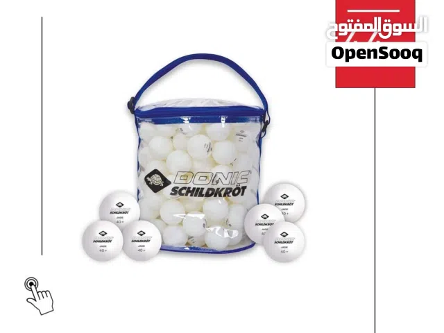 كرات تنس الطاولة الألمانية الأصلية 144 كرة  جودة عالية للتدريب والمباريات من الدولية للأجهزة الرياض