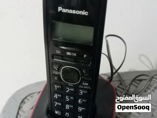 تلفون سلاسلكي منزلي بحاله جديده غير مستعمل مع الكرتون