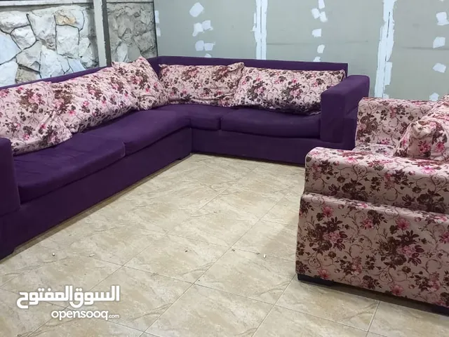 طقم كنب مستعمل بحاله جيده