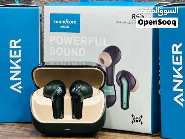 1"عيش تجربة صوت نقية مع سماعة ساوند كور الأبيض  – تصميم أنيق، بطارية تعيش معاك يوم كامل، وراحة ت