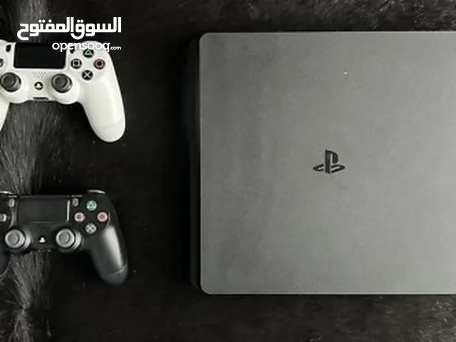 ps4 slim 2 controllers with 6 free games included in pack with hdmi wire, controller charger