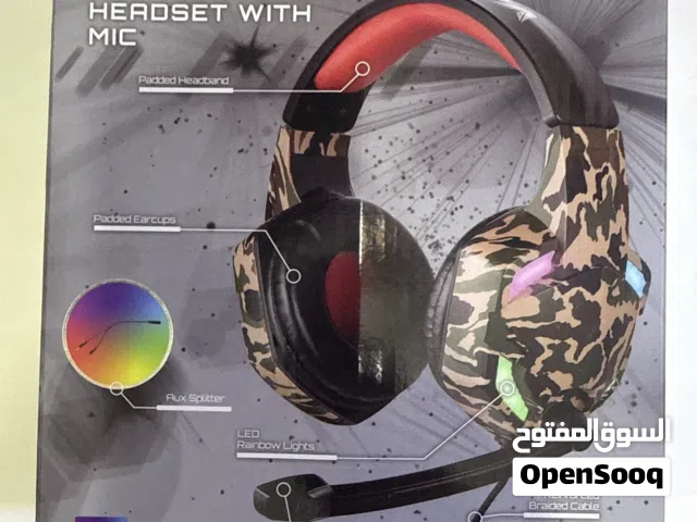 Gaming headphones new not opened