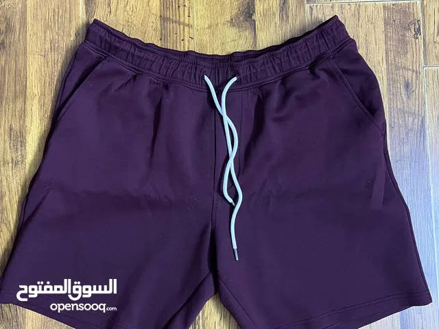 American Eagle red sweatshorts