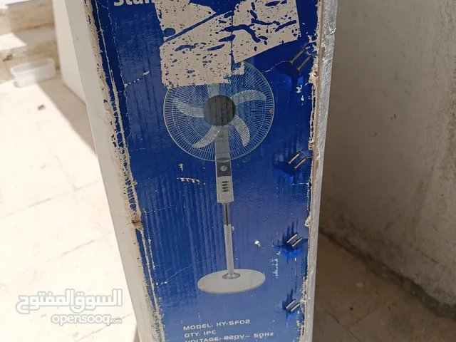 للبيع مروحه عاموديه بالكرتونه نوع هونداي و مكوى بخار بحاله جيده جدا