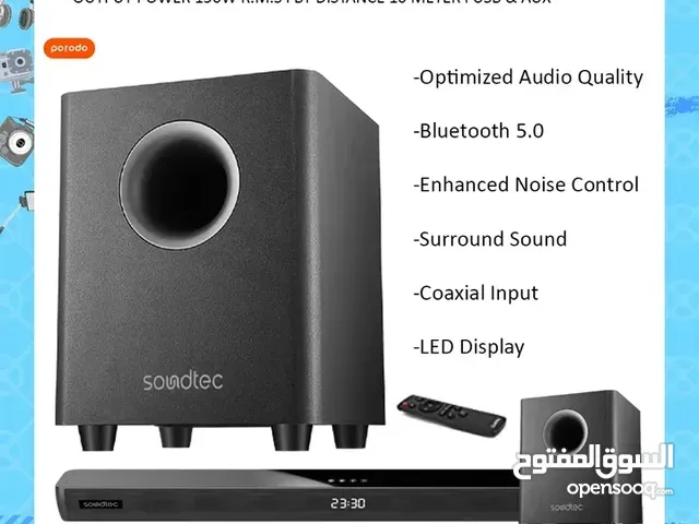 Soundtec 2.1 CH Soundbar Wireless Subwoofer ll Brand-New ll