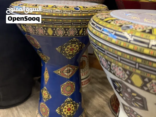 طبلة موزييك سورية عالم الايقاع مع حقيبه مبطنه